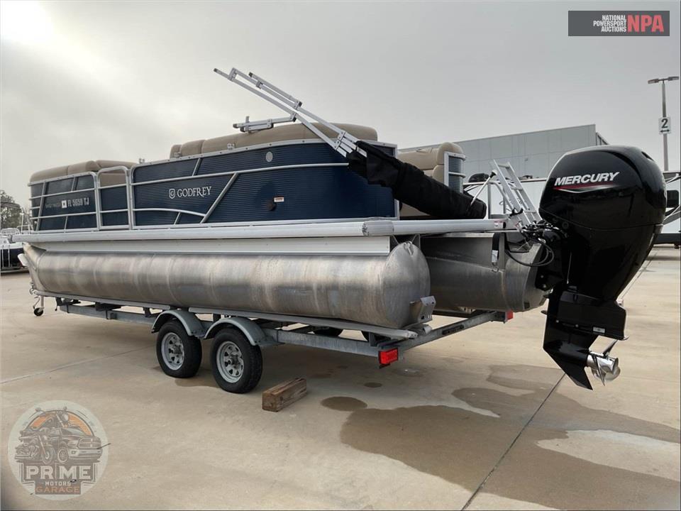 2022 Godfrey Marine 2286 SB(*)SWEETWATER SERIES L=23/E=1-150HP MERCURY OB — фото 3