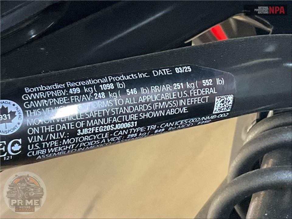 2025 Can-Am RYKER 900 ACE — фото 22