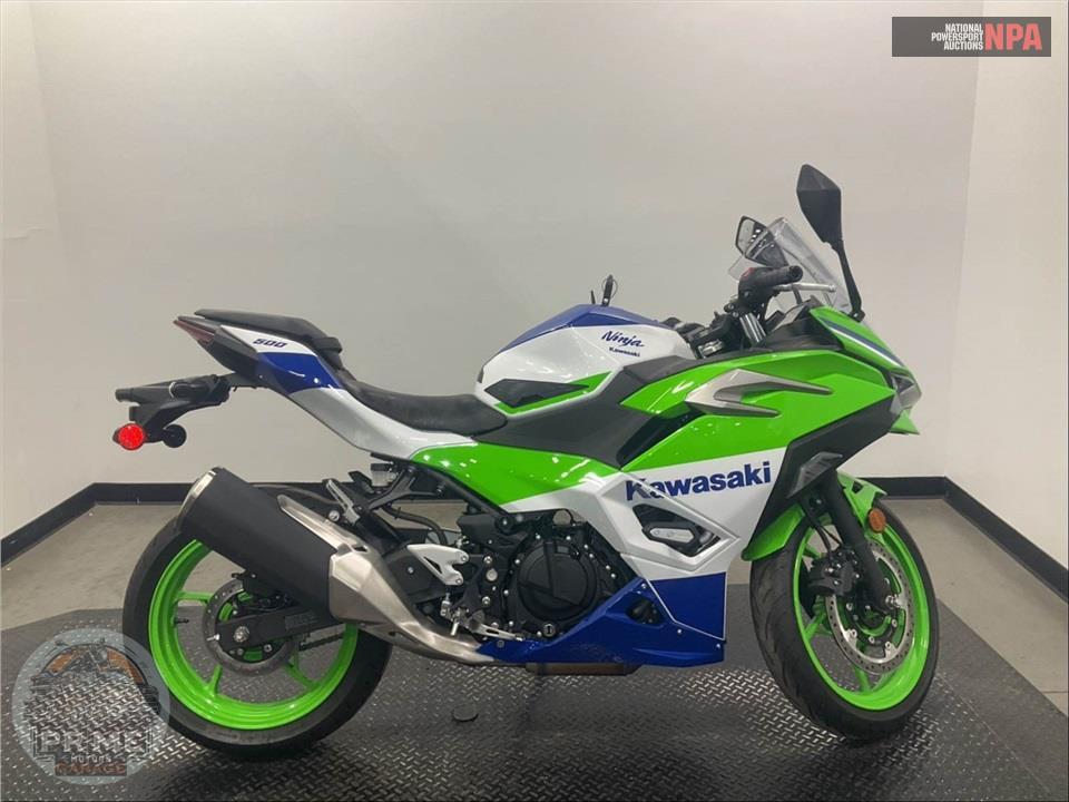 2024 Kawasaki EX500JRFBL NINJA 500 SE 40TH ANNIVERSARY — фото 1