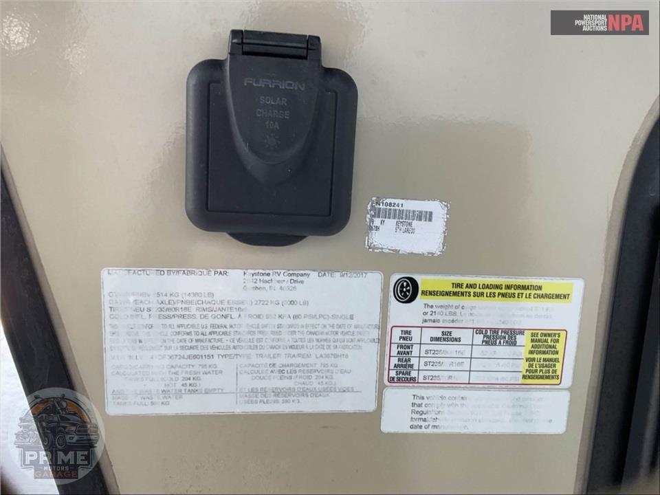2018 Keystone Rv M-367 BH - LAREDO FIFTH WHEEL SERIES — фото 54
