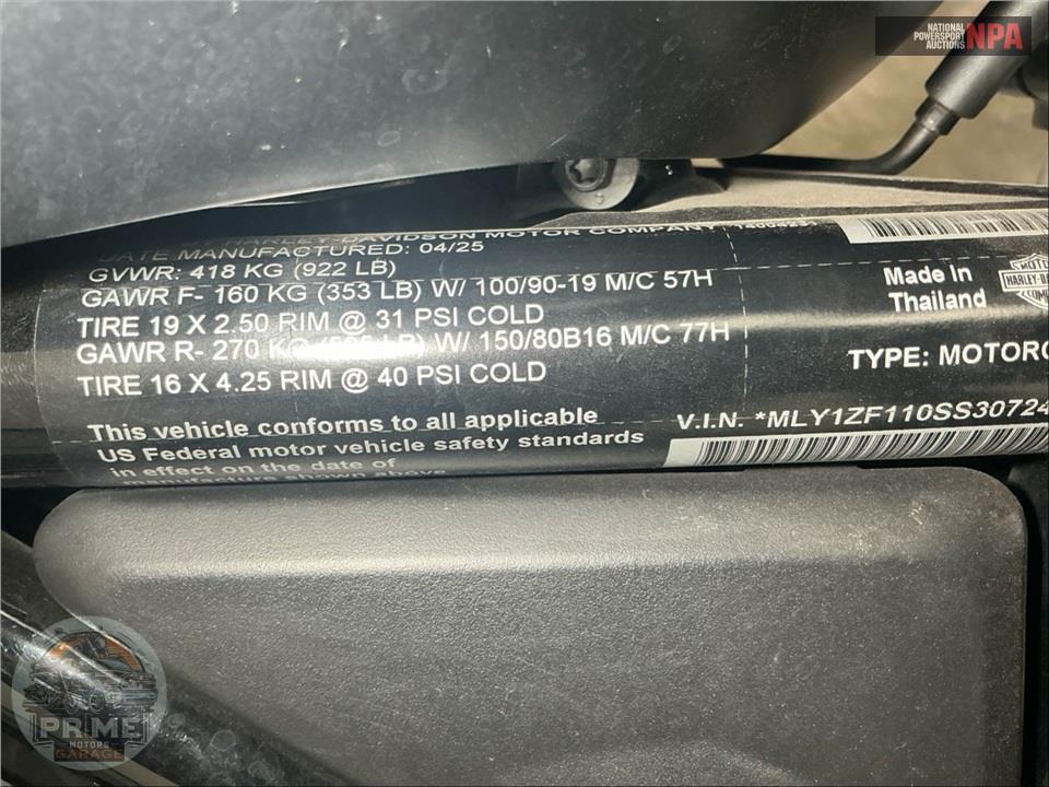 2025 Harley-Davidson RH975S NIGHTSTER SPECIAL — фото 40