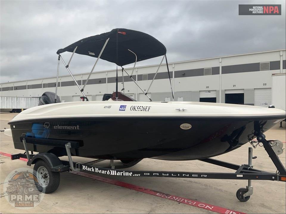 2019 Bayliner Marine ELEMENT E16(*) DECK BOAT SERIES L=16/E=1 60HP MERC OB — фото 1