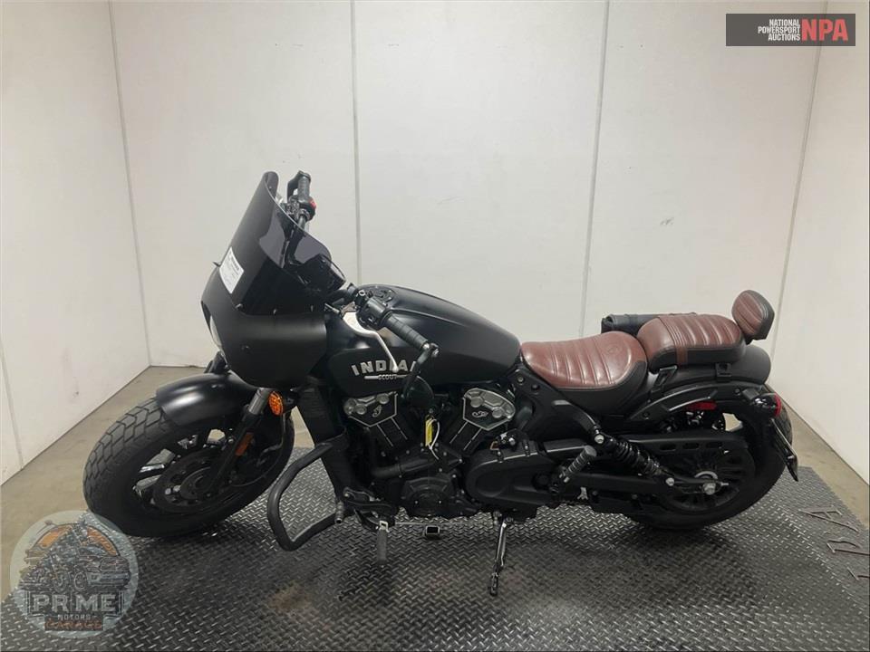 2021 Indian Motorcycle SCOUT BOBBER (ABS, BLACK SMOKE) — фото 3