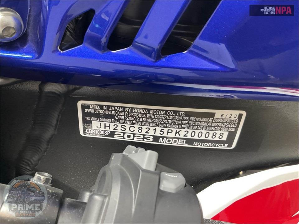 2023 Honda CBR1000RR- R FIREBLADE SP — фото 22
