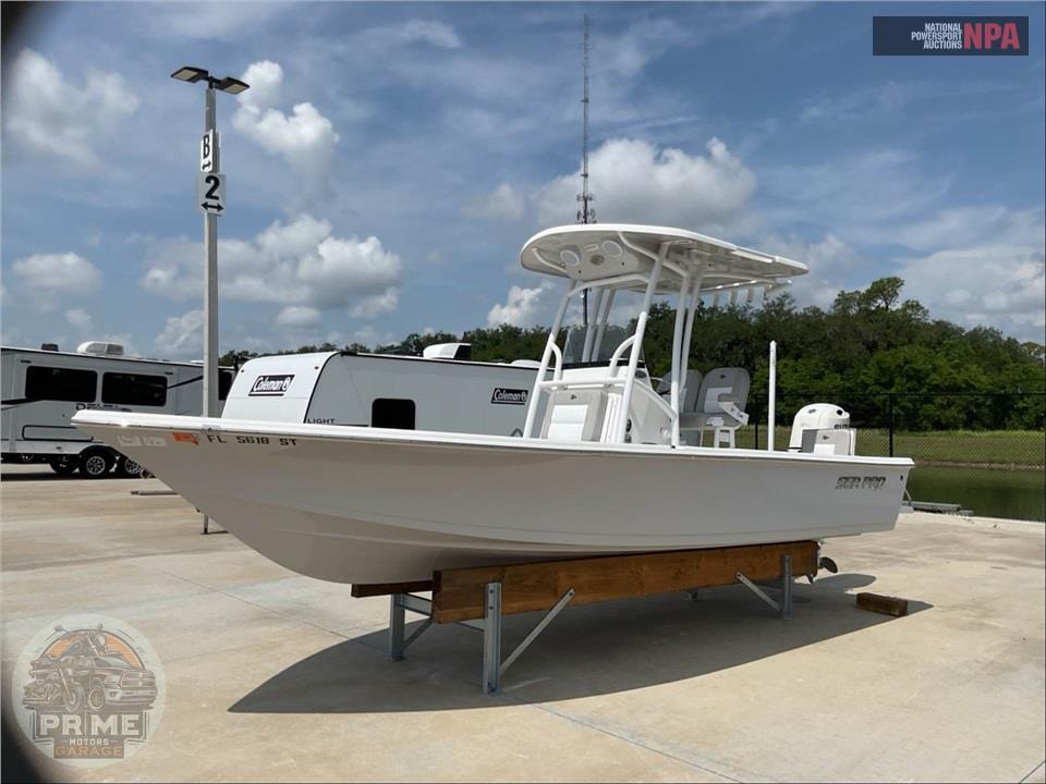 2021 Sea Pro 228 W/HARDTOP(*) BAY SERIES L=23/E=200HP MERCURY OB — фото 2