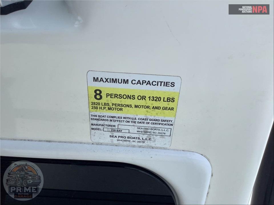 2021 Sea Pro 228 W/HARDTOP(*) BAY SERIES L=23/E=200HP MERCURY OB — фото 6