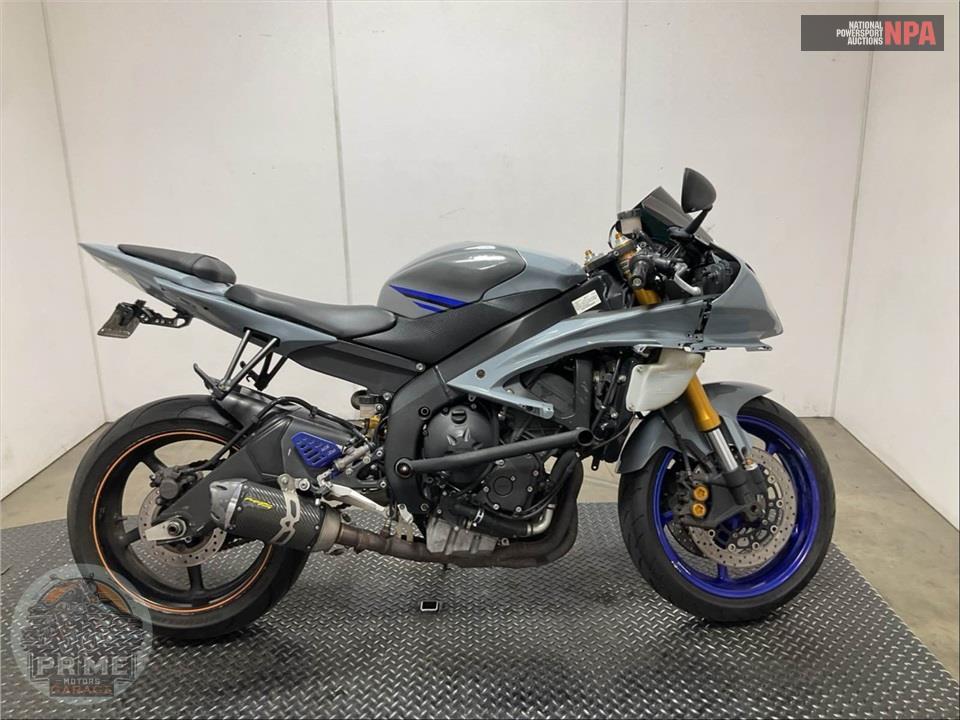 2014 Yamaha YZF-R6 (MATTE GRAY) — фото 1