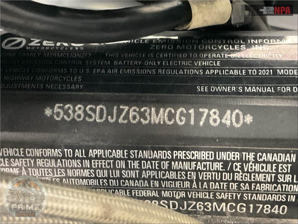 2021 Zero Motorcycles Inc DSR NA ZF14.4 SEQUOIA — фото 22