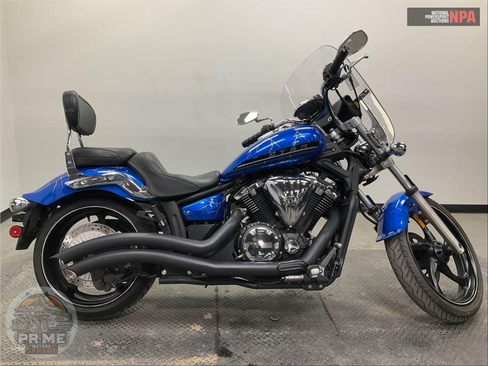 2014 Yamaha XVS13CEL/C STRYKER (BLUE) — фото 1