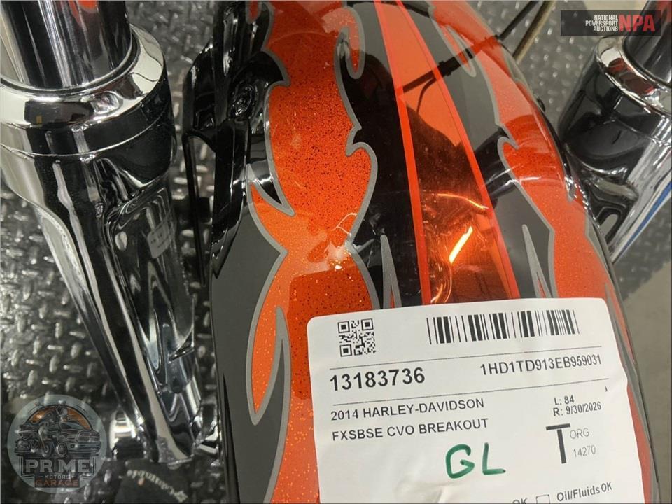 2014 Harley-Davidson FXSBSE CVO BREAKOUT — фото 19