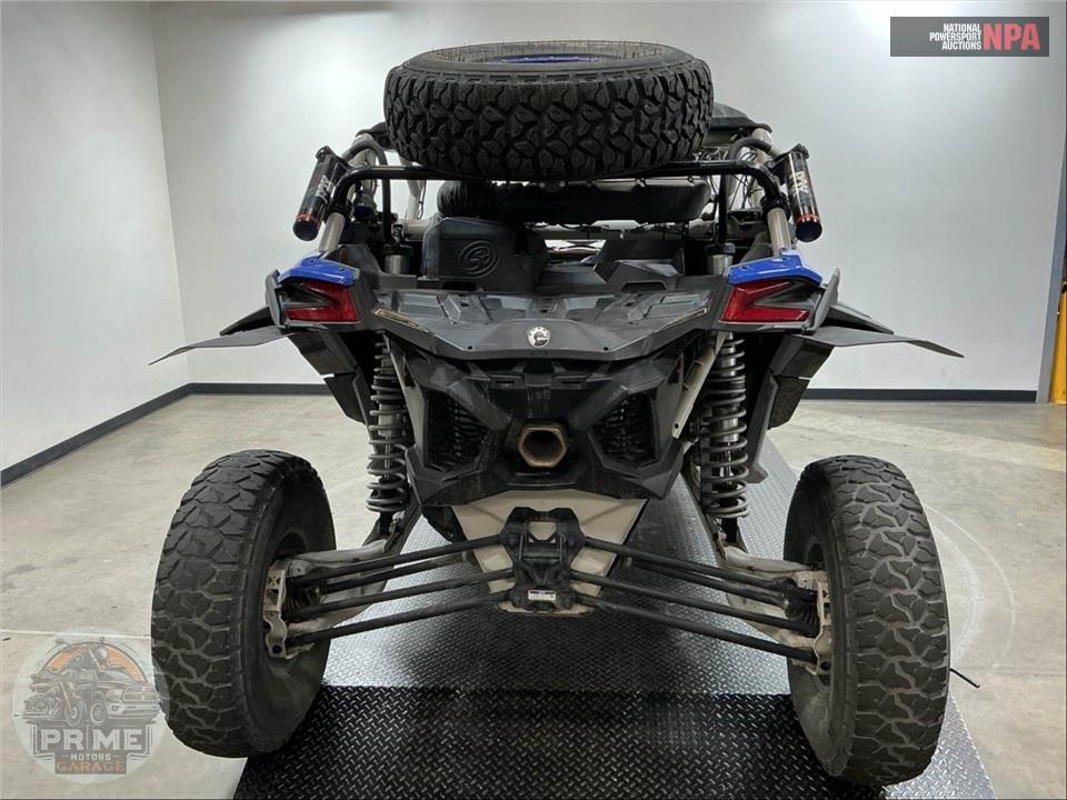 2023 Can-Am MAVERICK X3 MAX X RS TURBO RR 72 (BLUE/TAN/RED) — фото 4