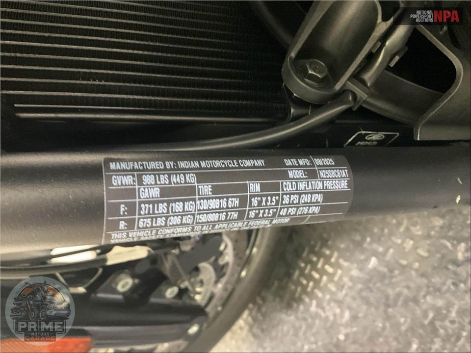 2025 Indian Motorcycle SCOUT SIXTY BOBBER LIMITED (SMOKE) — фото 20