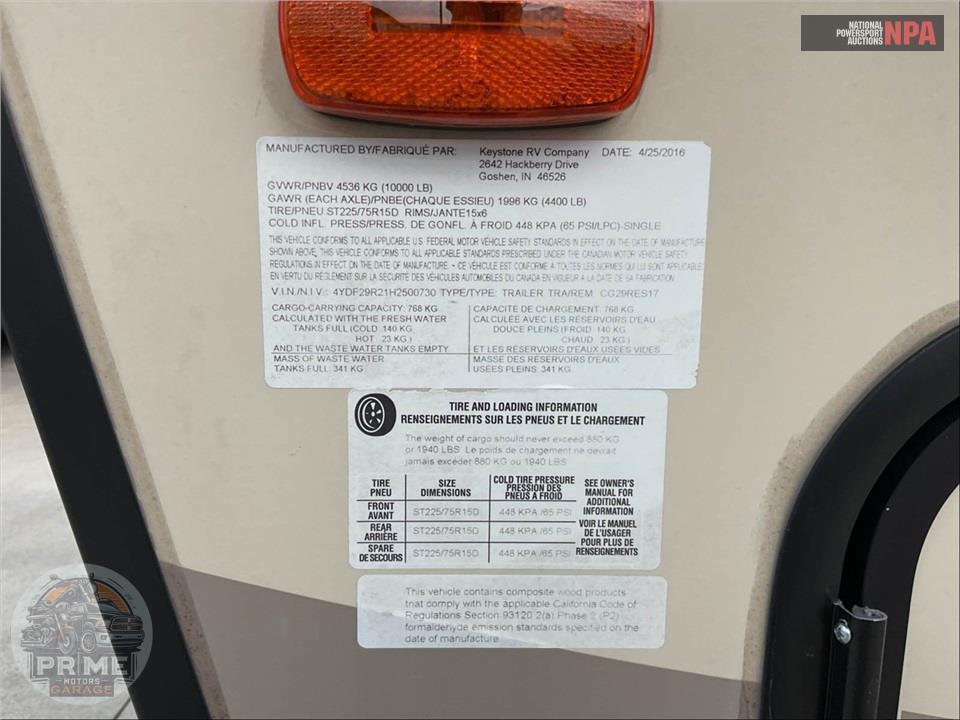 2017 Keystone Rv M-29 RES - COUGAR X-LITE FIFTH WHEEL SERIES — фото 66