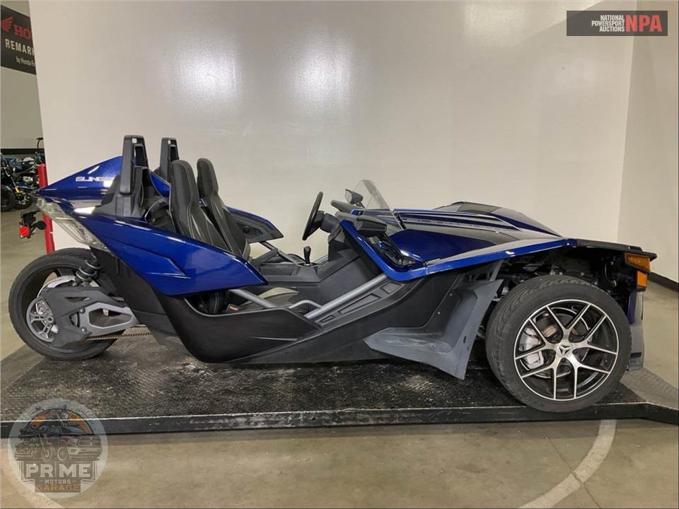 2018 Polaris SLINGSHOT SL (BLUE/RED) — фото 1