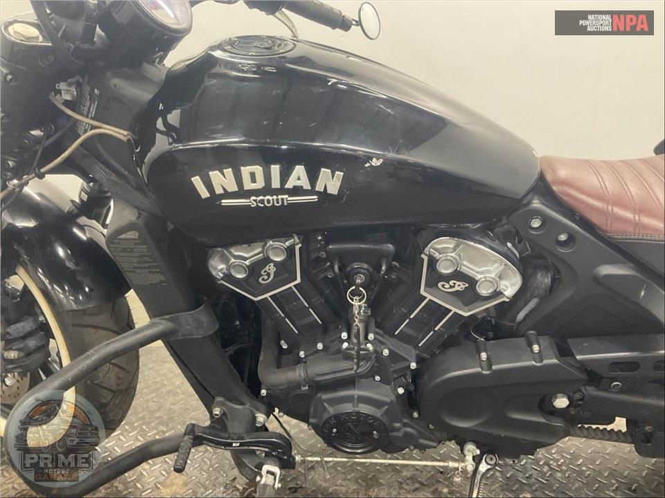 2020 Indian Motorcycle SCOUT BOBBER (ABS, BLACK) — фото 7