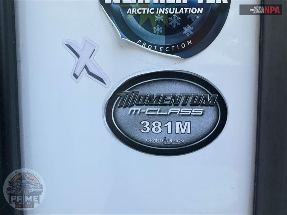 2021 Grand Design Recreational Vehicles M-381M - MOMENTUM TOY HAULER TOY HAULER SERIES — фото 5
