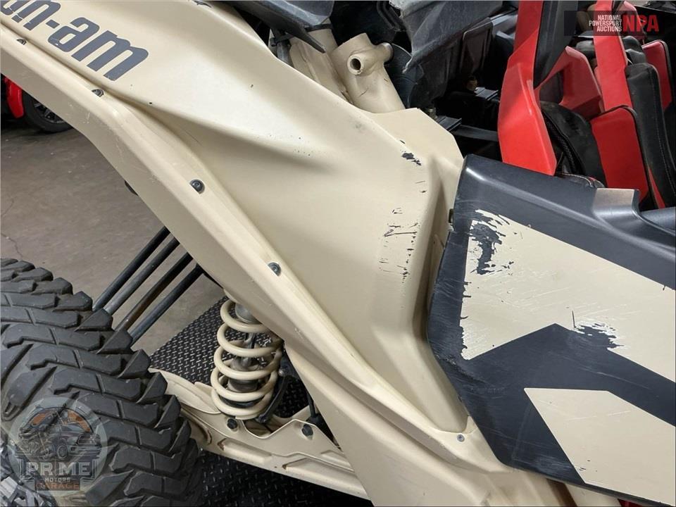 2023 Can-Am MAVERICK X3 MAX X RS TURBO RR 72 (BLUE/TAN/RED) — фото 31