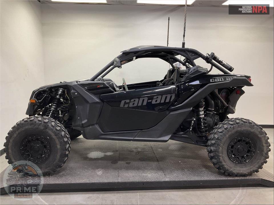 2022 Can-Am MAVERICK X3 X RS TURBO RR SMART-SHOX (DESERT TAN & CARBON BLACK RED) — фото 3