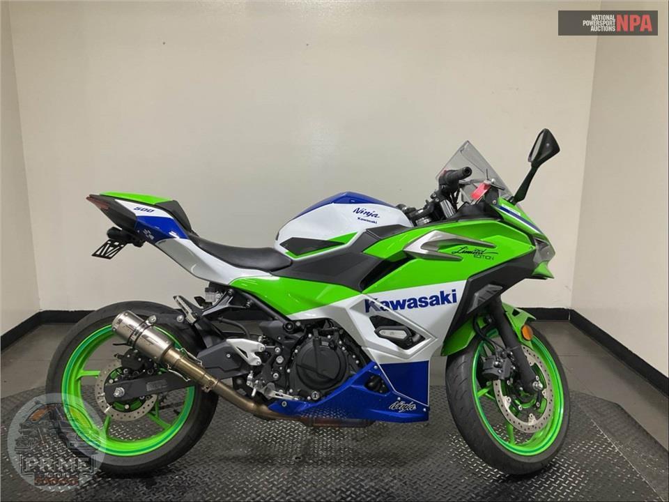 2024 Kawasaki EX500JRFBL NINJA 500 SE 40TH ANNIVERSARY — фото 1