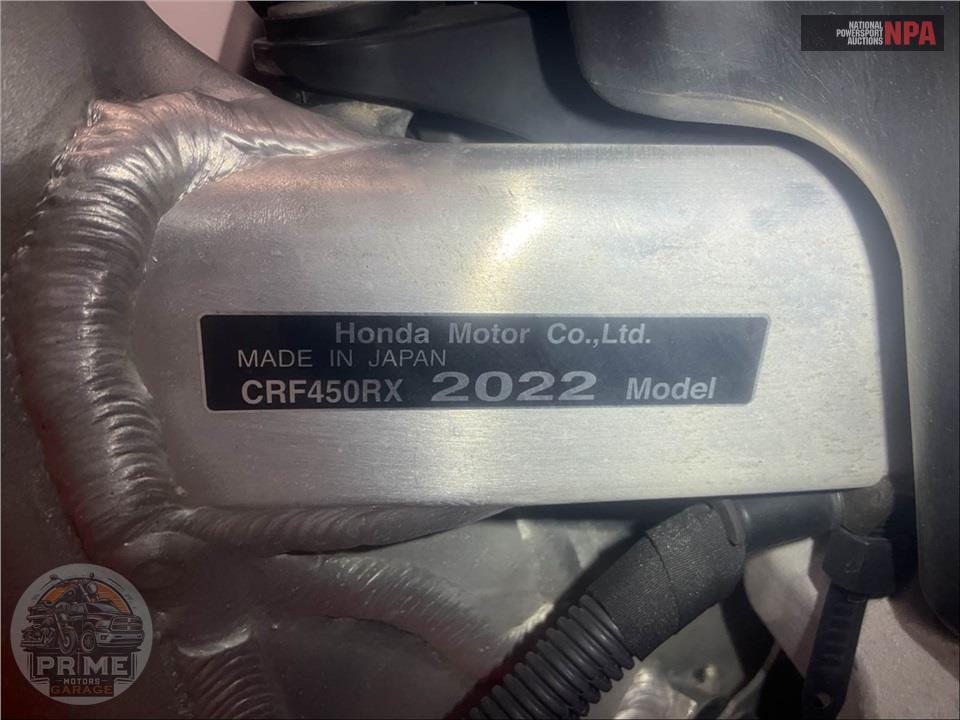 2022 Honda CRF450RX — фото 24
