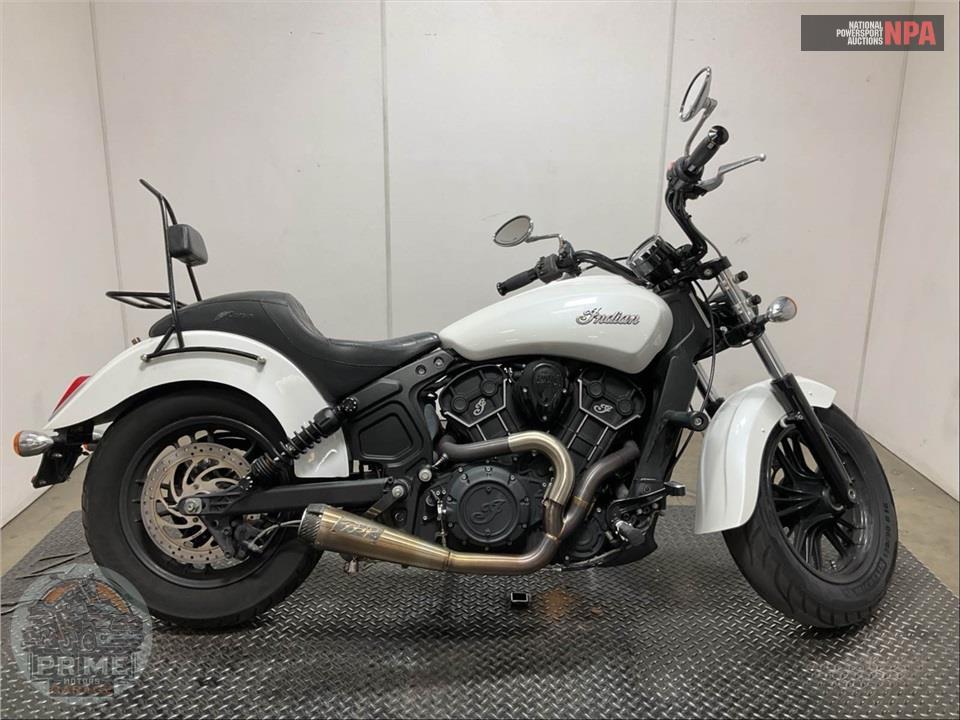 2017 INDIAN MOTORCYCLE SCOUT SIXTY (PEARL WHITE)