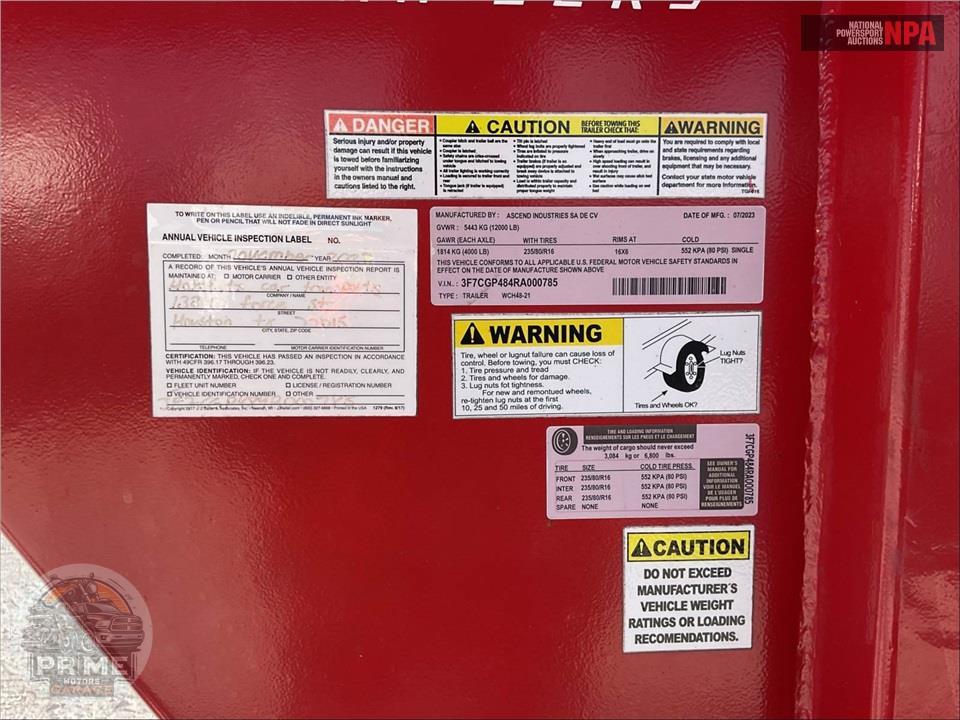 2024 Ascend Industries Sa De Cv WCH48-21 — фото 15