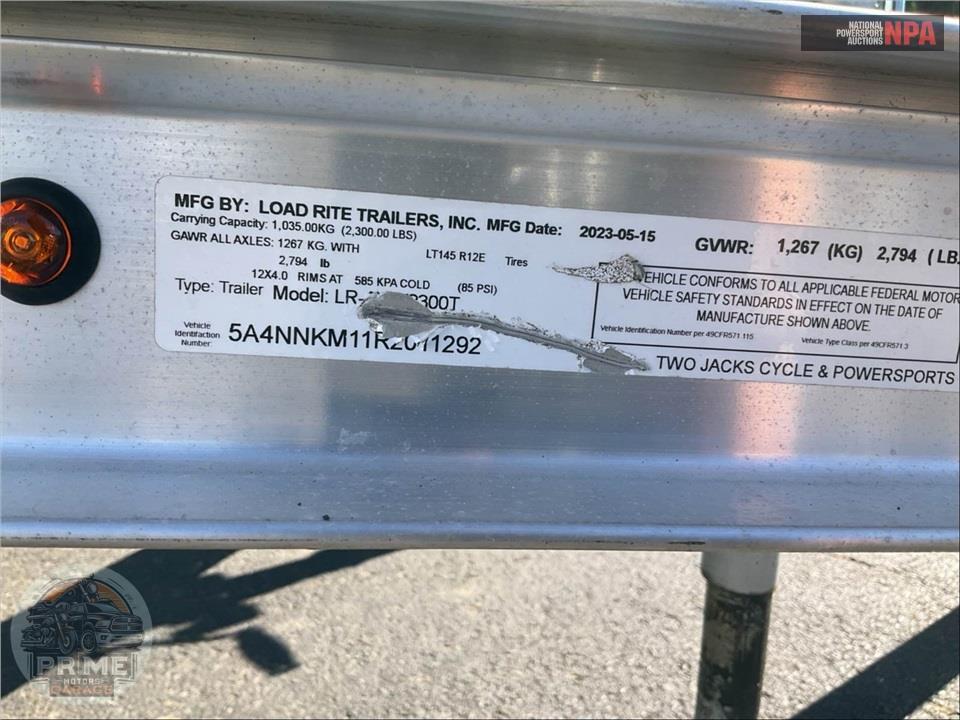 2024 Load Rite Trailers WV2300T — фото 18