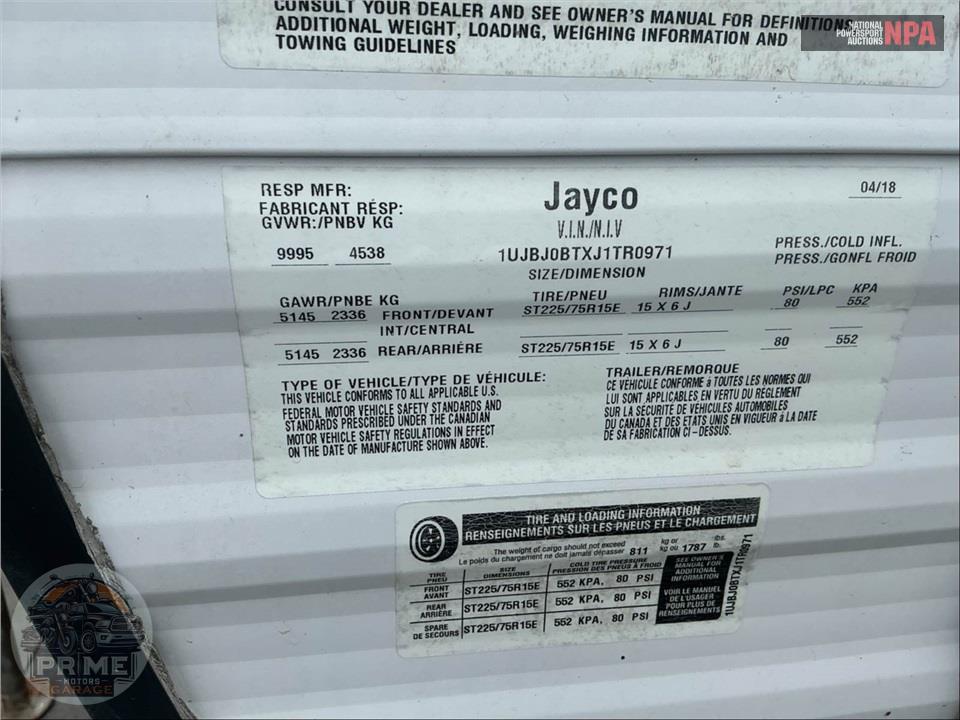 2018 Jayco M-32 BHDS - JAY FLIGHT SERIES — фото 55