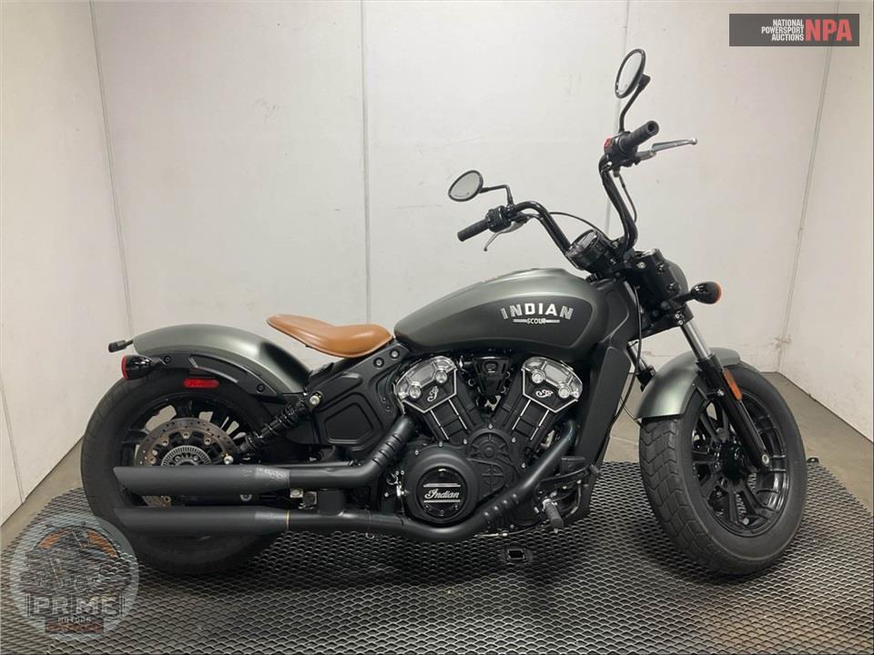 2021 Indian Motorcycle SCOUT BOBBER (ABS, SMOKE) — фото 1