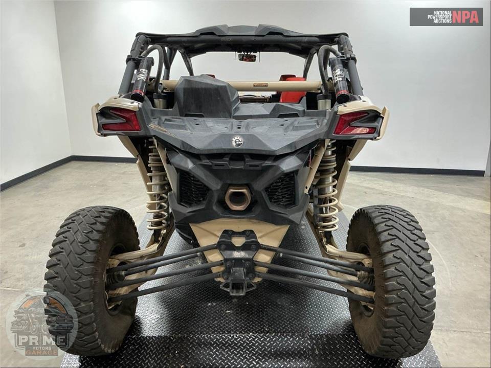2023 Can-Am MAVERICK X3 MAX X RS TURBO RR 72 (BLUE/TAN/RED) — фото 4