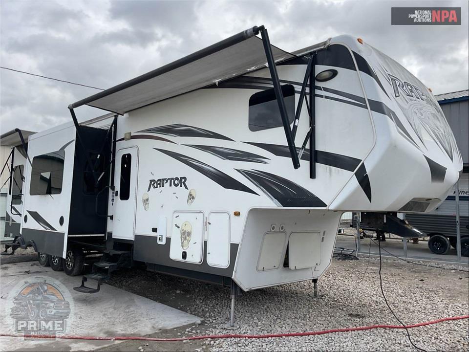 2014 Keystone Rv M-410 LEV - RAPTOR TOY HAULER TOY HAULER SERIES — фото 1