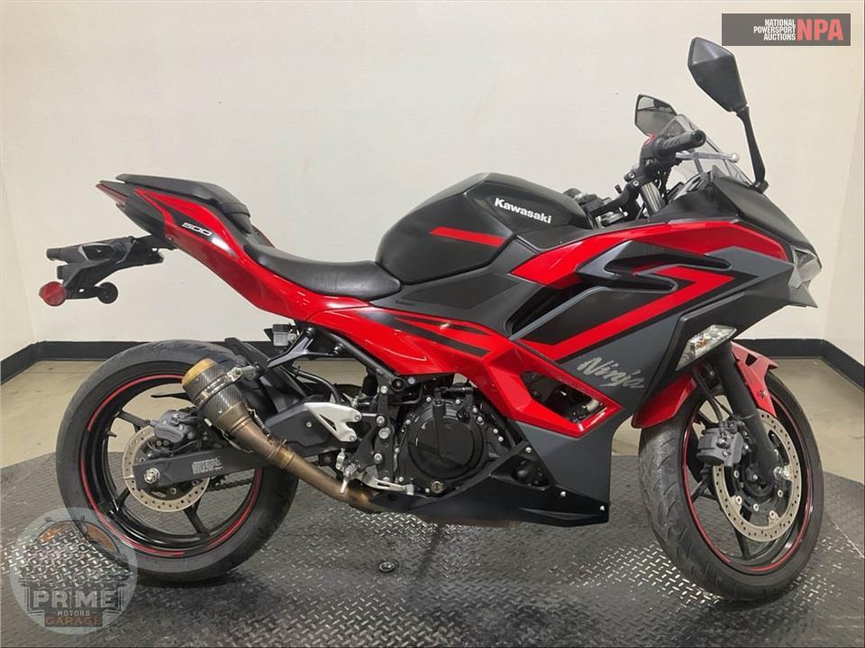 2024 Kawasaki EX500GRFAL NINJA 500 RED METALLIC (ABS) — фото 1