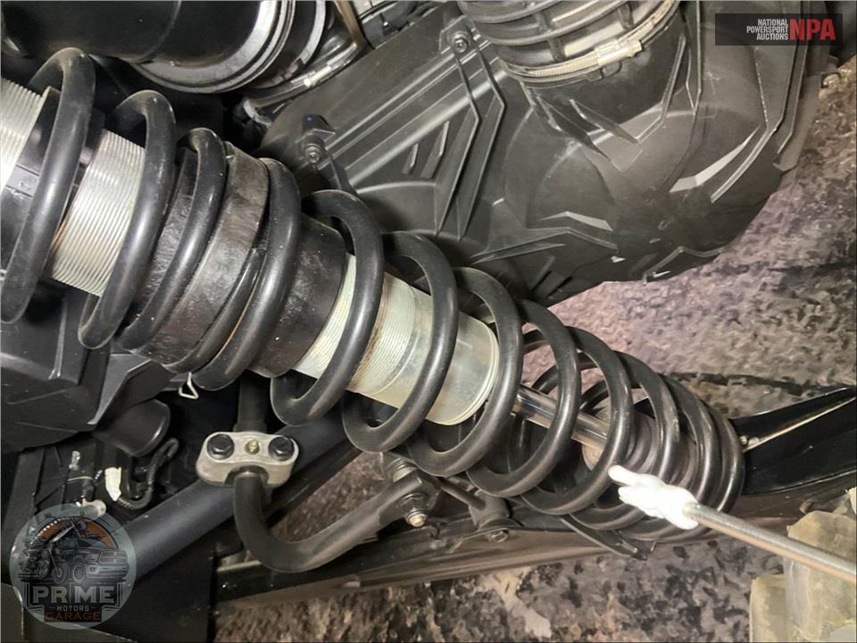 2022 Can-Am MAVERICK X3 X RS TURBO RR SMART-SHOX (BLUE, BLACK & GREY) — фото 25