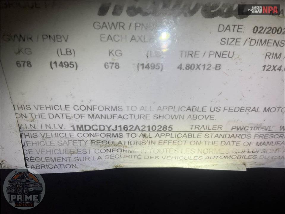 2002 Shorelander Trailers PWC1000/L — фото 25