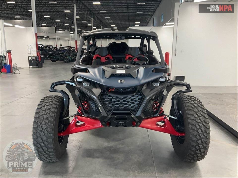 2025 Can-Am MAVERICK R MAX X RS 999T DCT (NAVY & RED) — фото 2