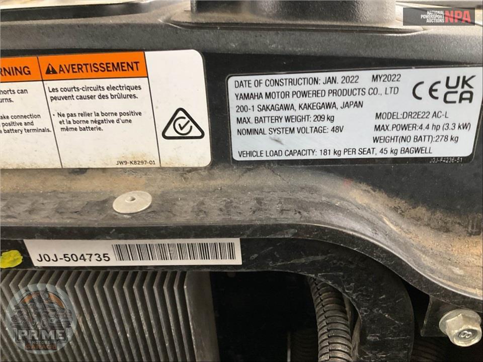 2022 Yamaha DR2EW1XAC FLEET — фото 16