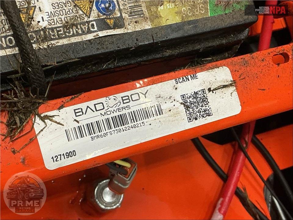 2025 Bad Boy Mowers MAVERICK 60" KAW-FS730 24HP — фото 20