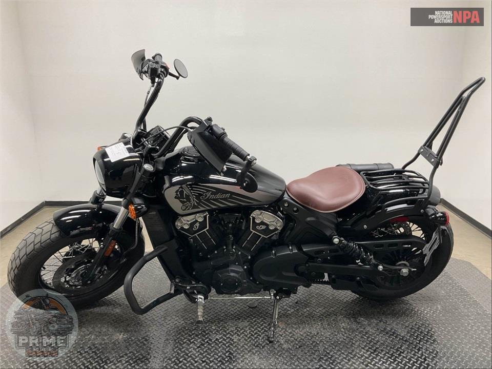 2020 Indian Motorcycle SCOUT BOBBER TWENTY ABS (THUNDER BLACK) — фото 3