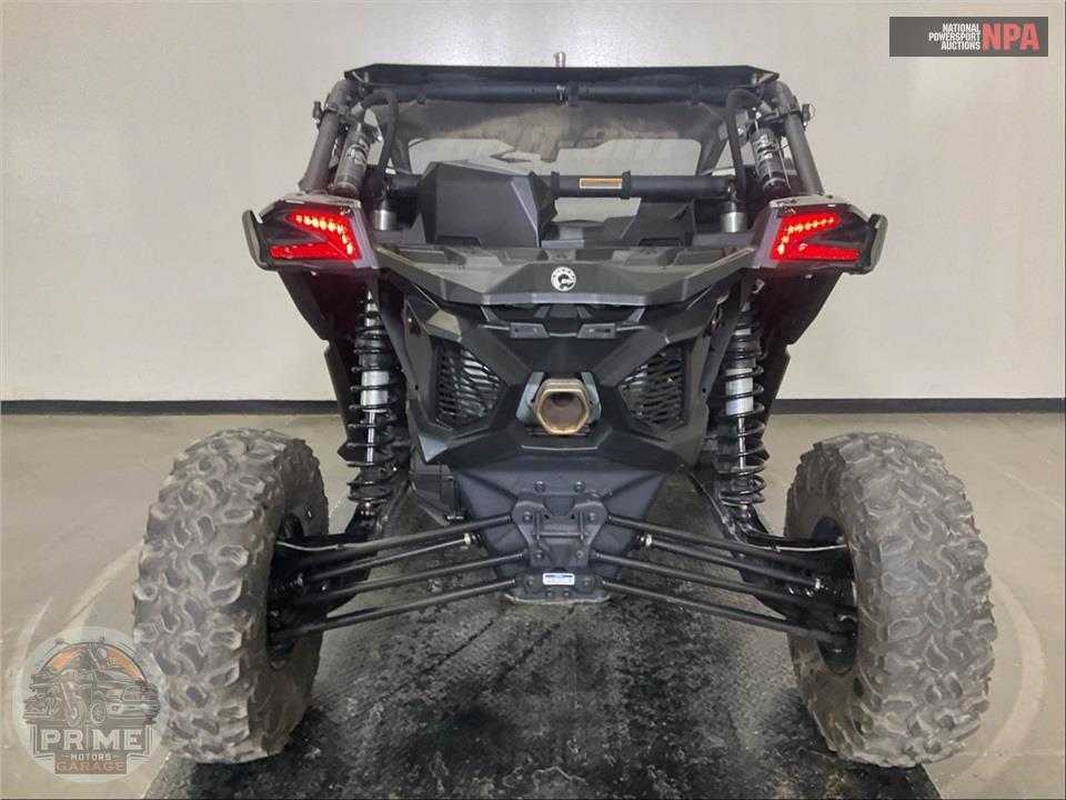 2022 Can-Am MAVERICK X3 X RS TURBO RR SMART-SHOX (BLUE, BLACK & GREY) — фото 4