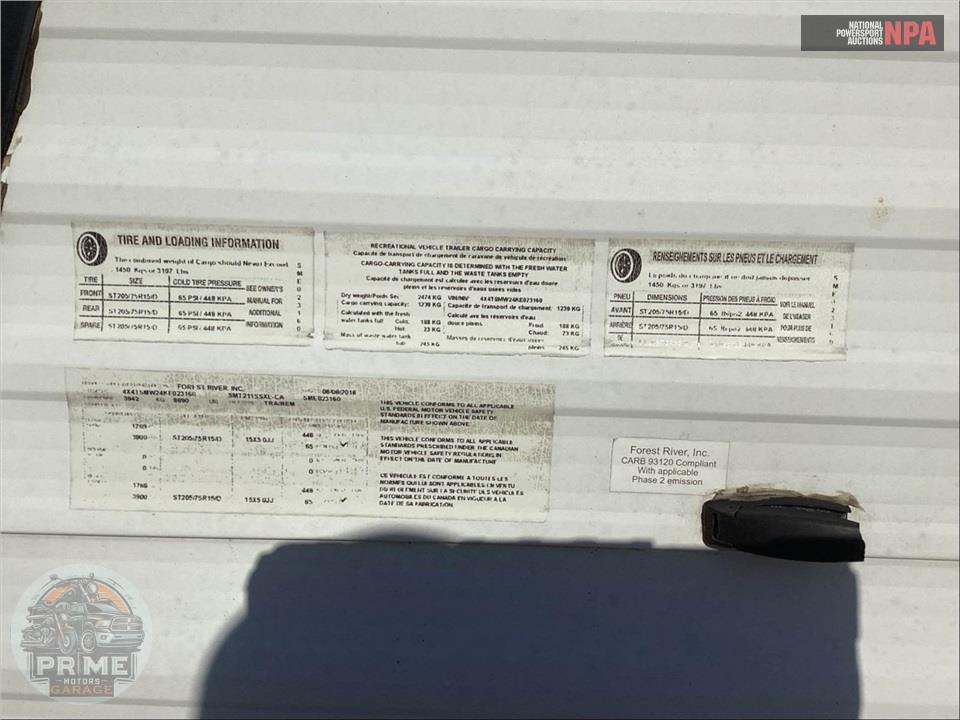 2019 Salem By Forest River M-211SSXL - CRUISE LITE TOY HAULER SERIES — фото 76