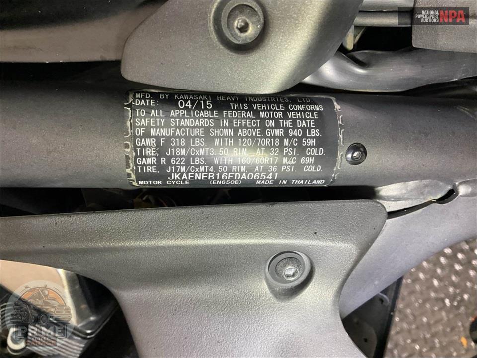 2015 Kawasaki EN650BFF VULCAN S (ABS) — фото 28