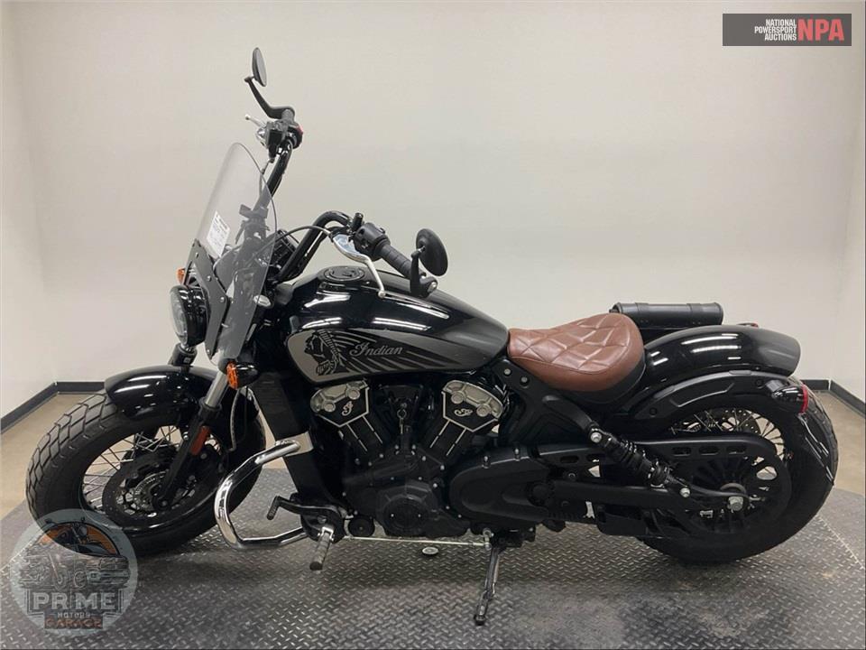 2020 Indian Motorcycle SCOUT BOBBER TWENTY ABS (THUNDER BLACK) — фото 3