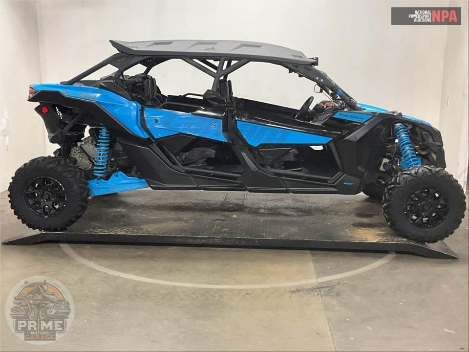 2021 Can-Am MAVERICK X3 MAX DS TURBO R (OCTAIN BLUE) — фото 1