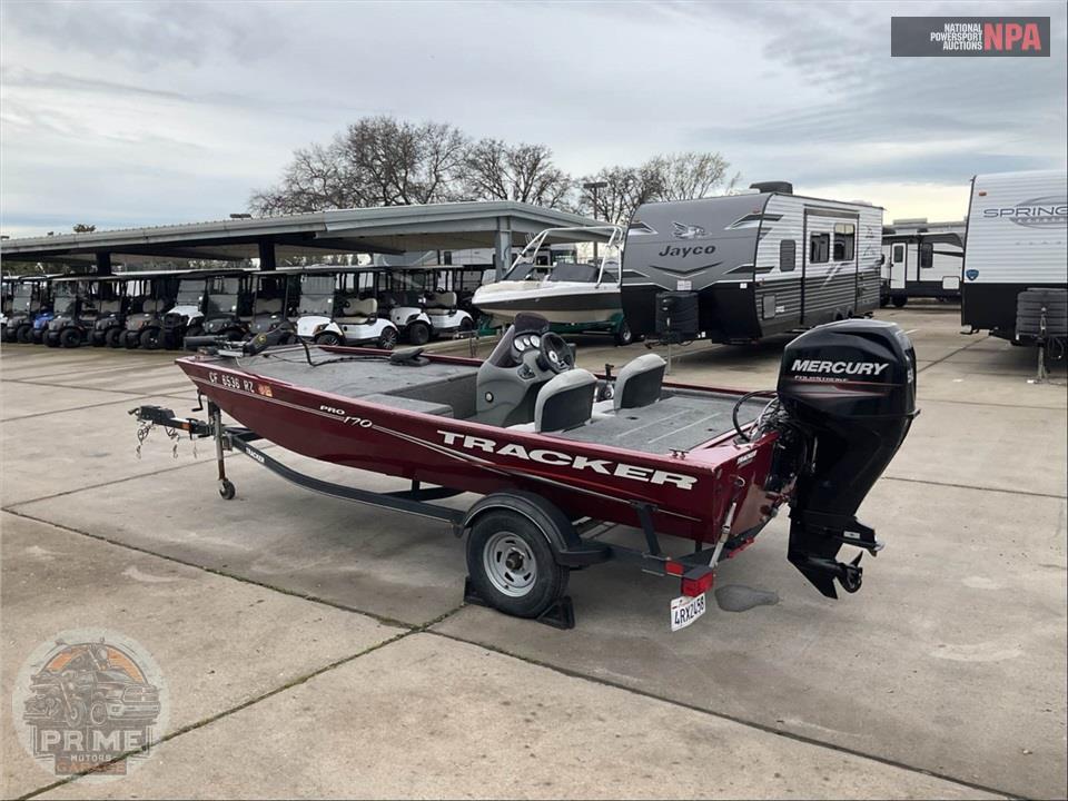 2018 Tracker Marine PRO 170(**) L=17/E=1 50HP MERC OB — фото 3
