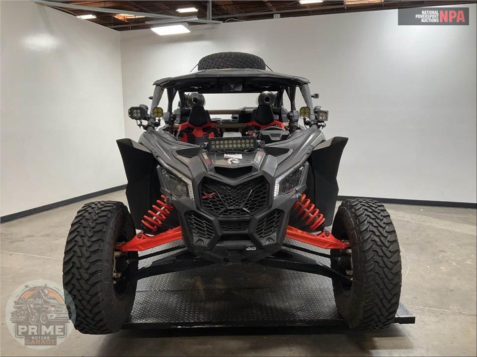 2023 Can-Am MAVERICK X3 MAX X RS TURBO RR 72 (BLUE/TAN/RED) — фото 2