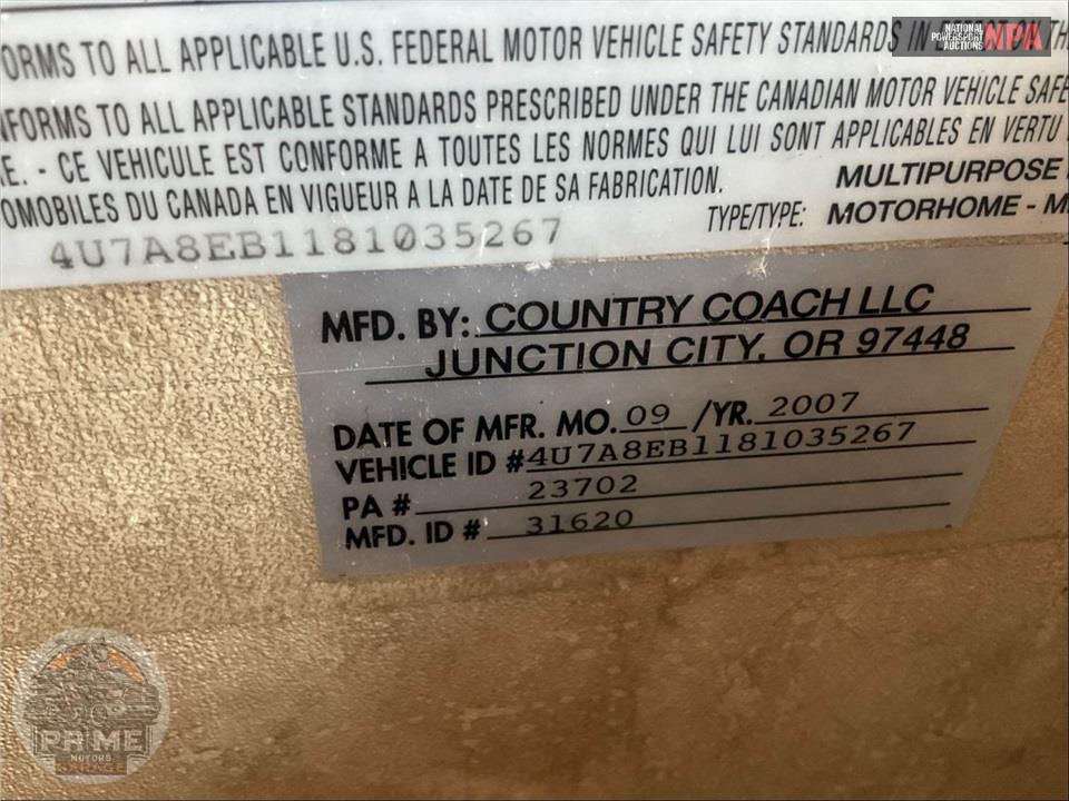 2008 Country Coach SUNSET BAY 425 CUMMINS QUAD SLIDE - ALLURE 470 SERIES — фото 45