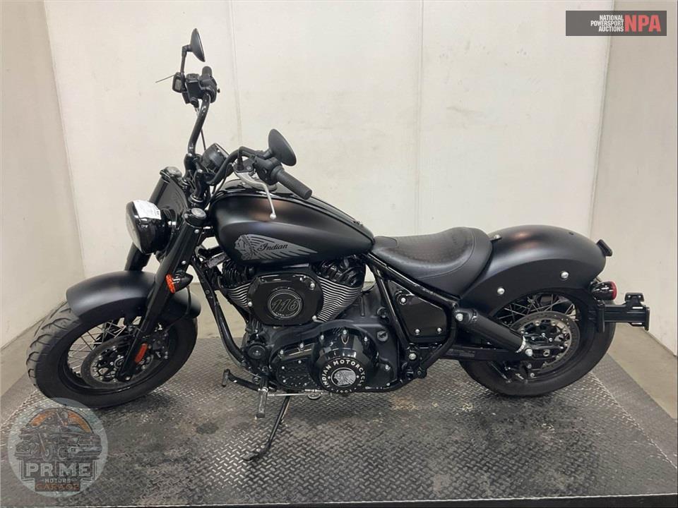 2023 Indian Motorcycle CHIEF BOBBER DARK HORSE (SMOKE) — фото 3