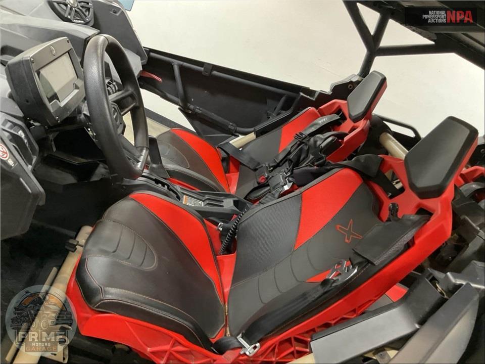 2023 Can-Am MAVERICK X3 MAX X RS TURBO RR 72 (BLUE/TAN/RED) — фото 26