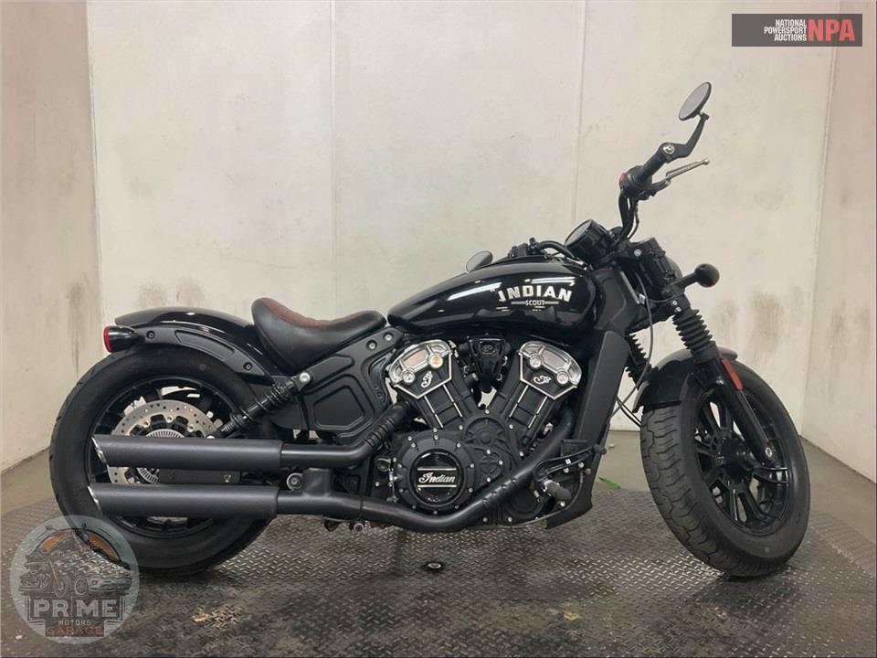 2020 Indian Motorcycle SCOUT BOBBER (ABS, BLACK) — фото 1