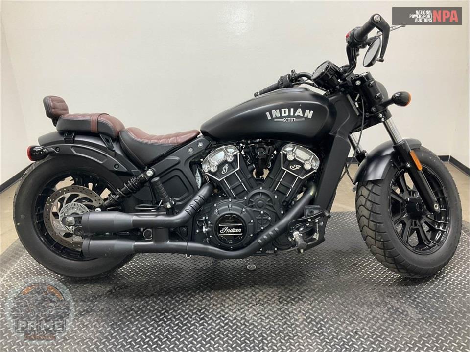 2018 Indian Motorcycle SCOUT BOBBER (BLACK) — фото 1